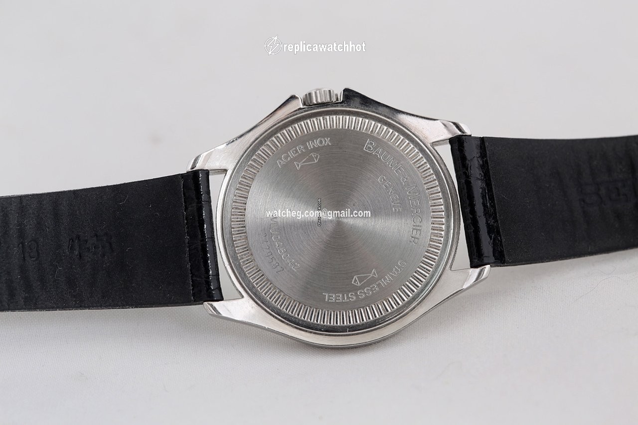 Baume & Mercier Mens watch Unisex Quartz Steel Baume & Mercier MV045042 3