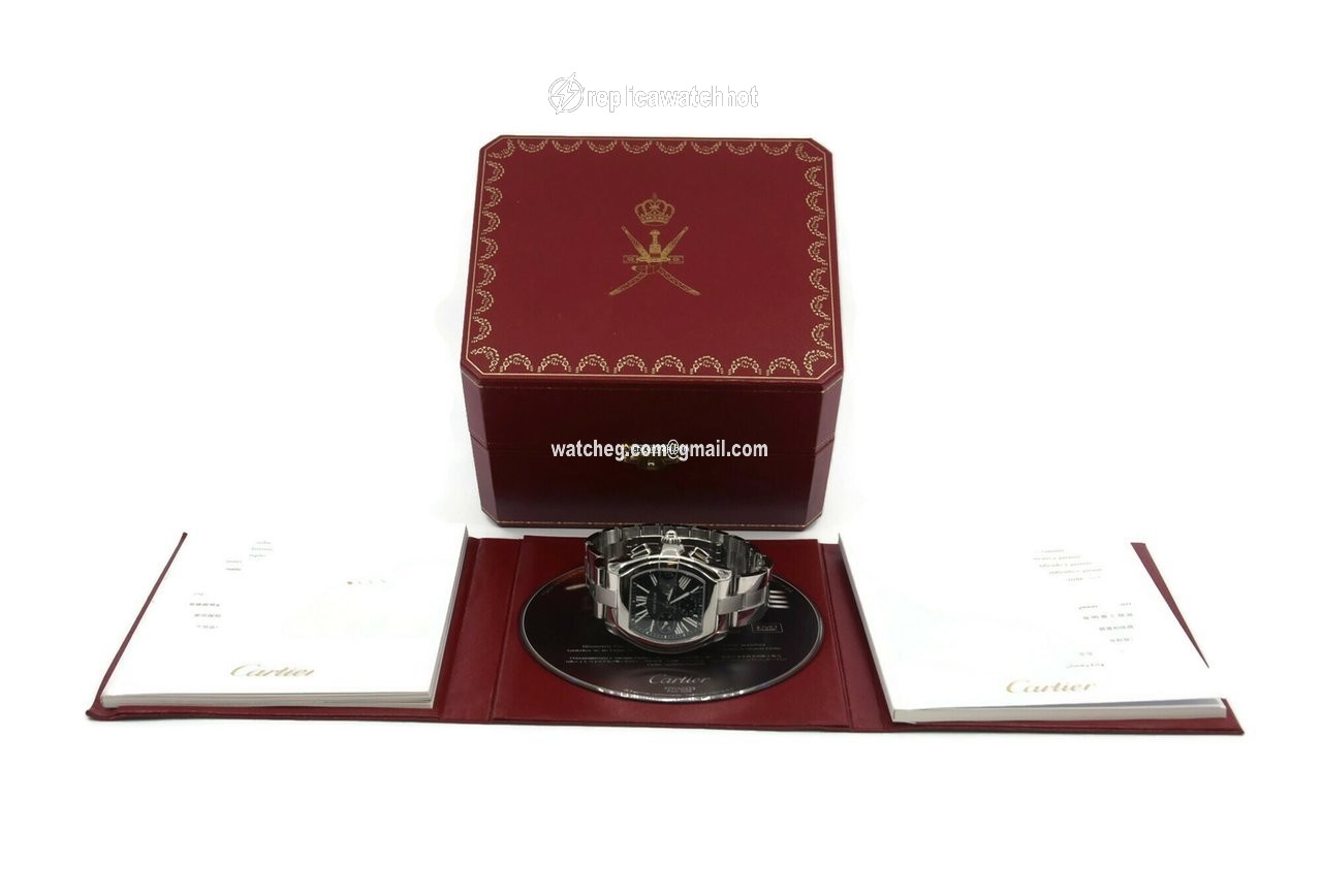 Cartier Roadster Mens watch Unisex Automatic Steel W62007X6 3