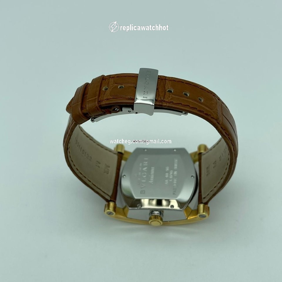 Bulgari Assioma Mens watch Unisex Automatic Gold Steel AA48C6SGLDCH 3