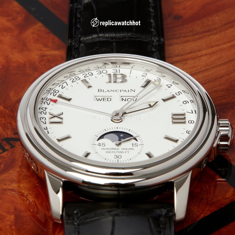 Blancpain Leman Moonphase Mens watch Unisex Automatic Steel 2763.1127A.11 3