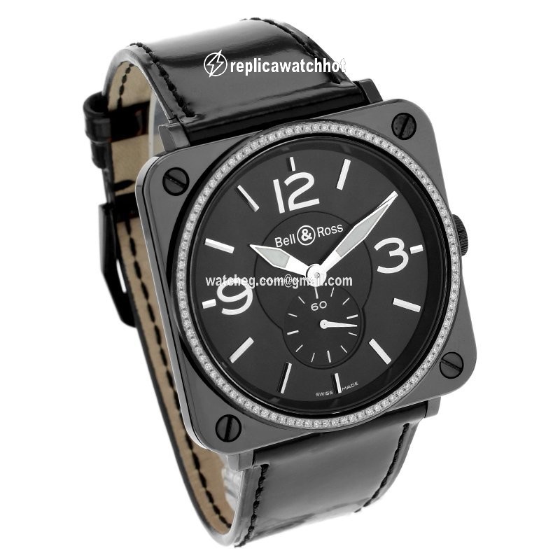 Bell & Ross BR S Mens watch Unisex Ceramic BRS-98 BCS 3