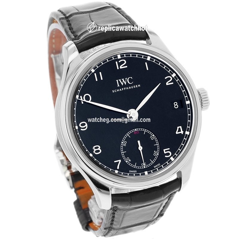 IWC Portuguese Hand-Wound Mens watch Unisex Steel IW5102-02 3