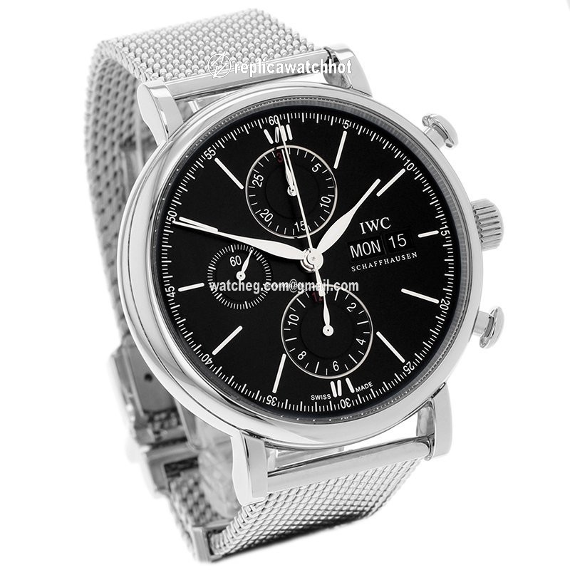 IWC Portofino Chronograph Mens watch Unisex Steel IW391010 3