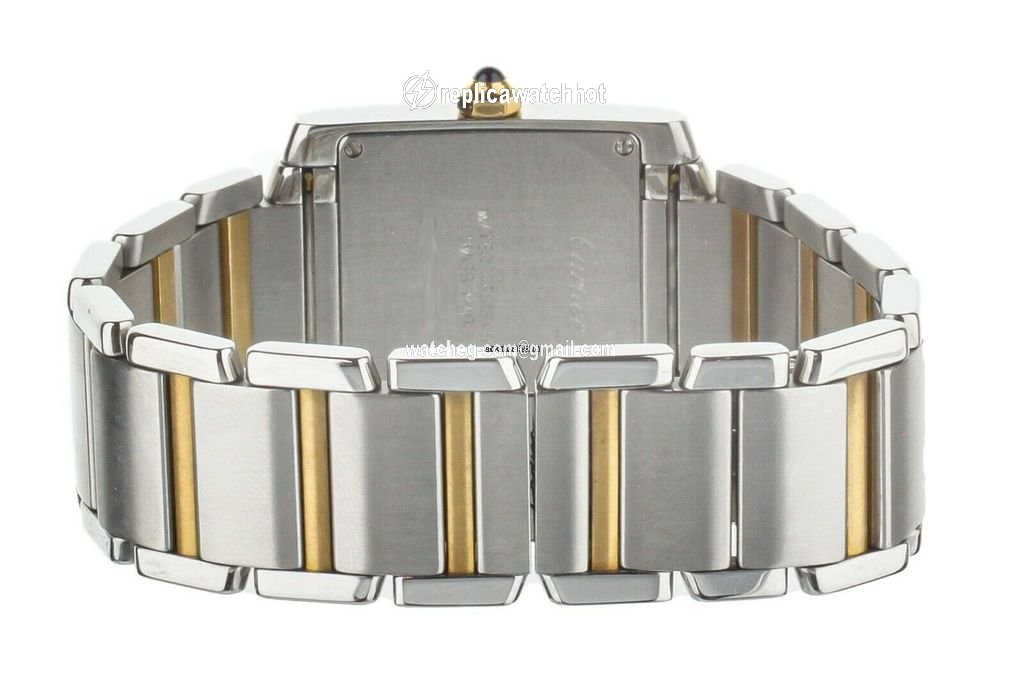 Cartier Tank Francaise Womens watch Quartz Gold Steel W2TA0003 2301 3