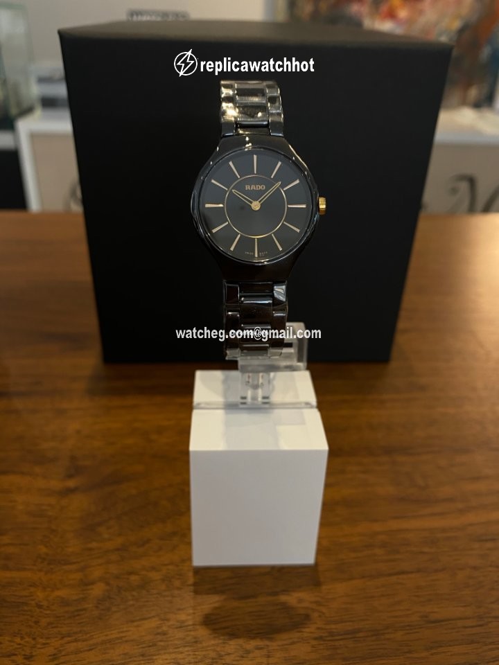 Rado True Thinline Womens watch Quartz Ceramic R27742152 3