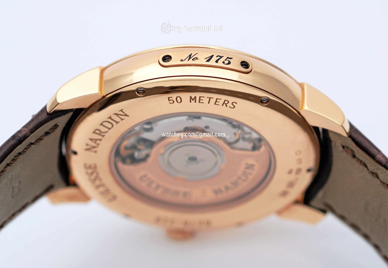 Ulysse Nardin Classic Mens watch Unisex Automatic Rose gold 8276-119-2 31 3