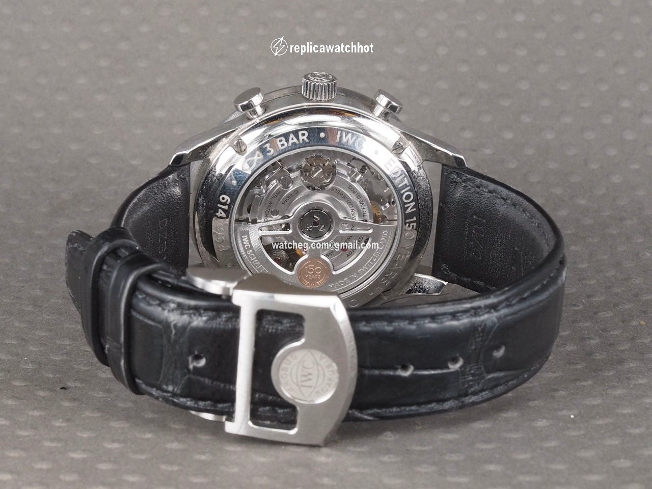 IWC Portuguese Chronograph Mens watch Unisex Automatic Steel IW371602 3