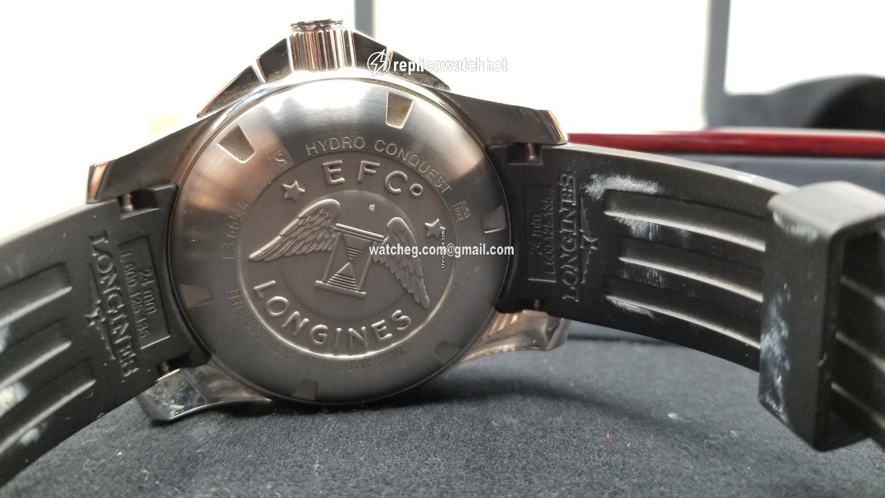 Longines HydroConquest Mens watch Unisex Automatic Steel L3.665.4.76.2 3