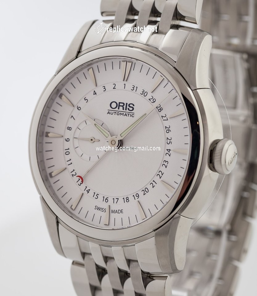 Oris Artelier Small Second Mens watch Unisex Automatic Steel 01 744 7665 4051-07 8 22 77 3