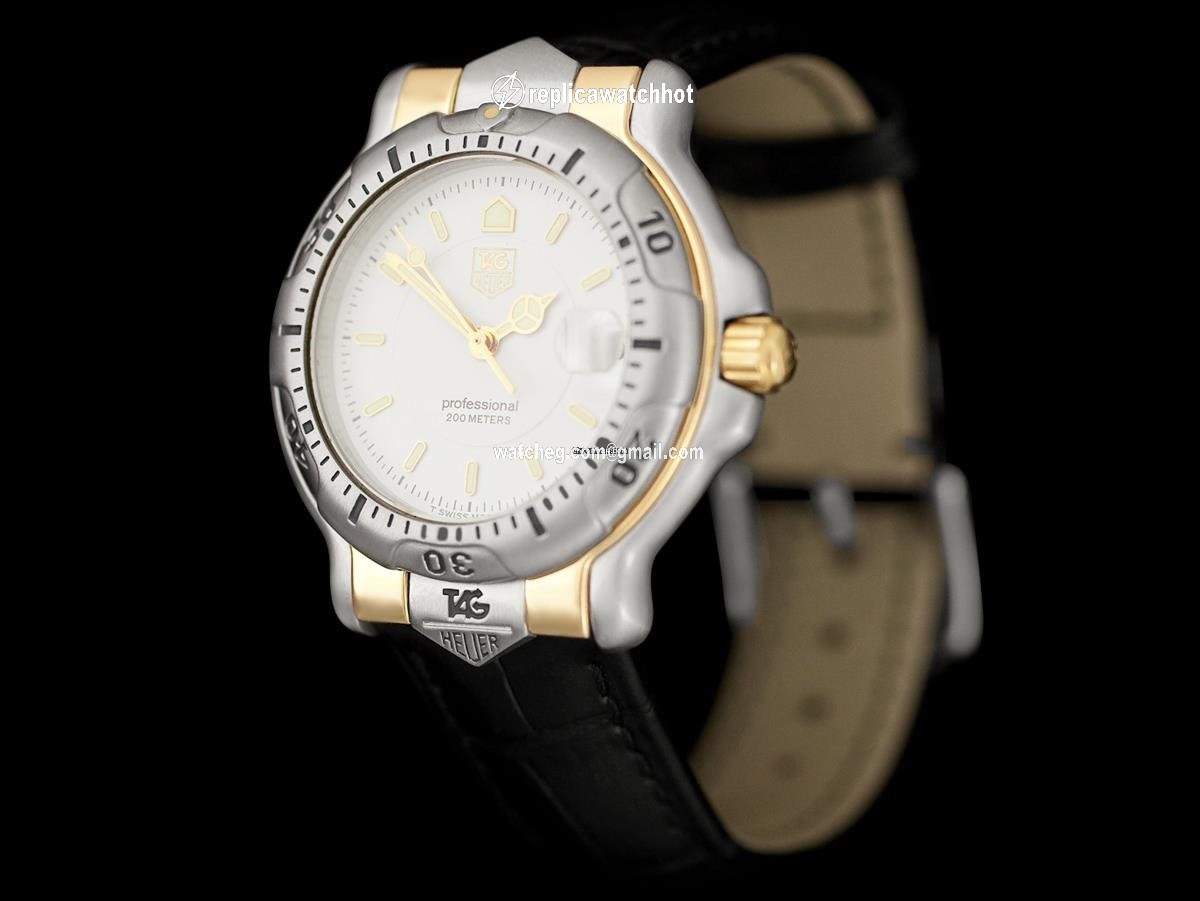 TAG Heuer 6000 Mens watch Unisex Quartz Gold Steel 8020ST 3