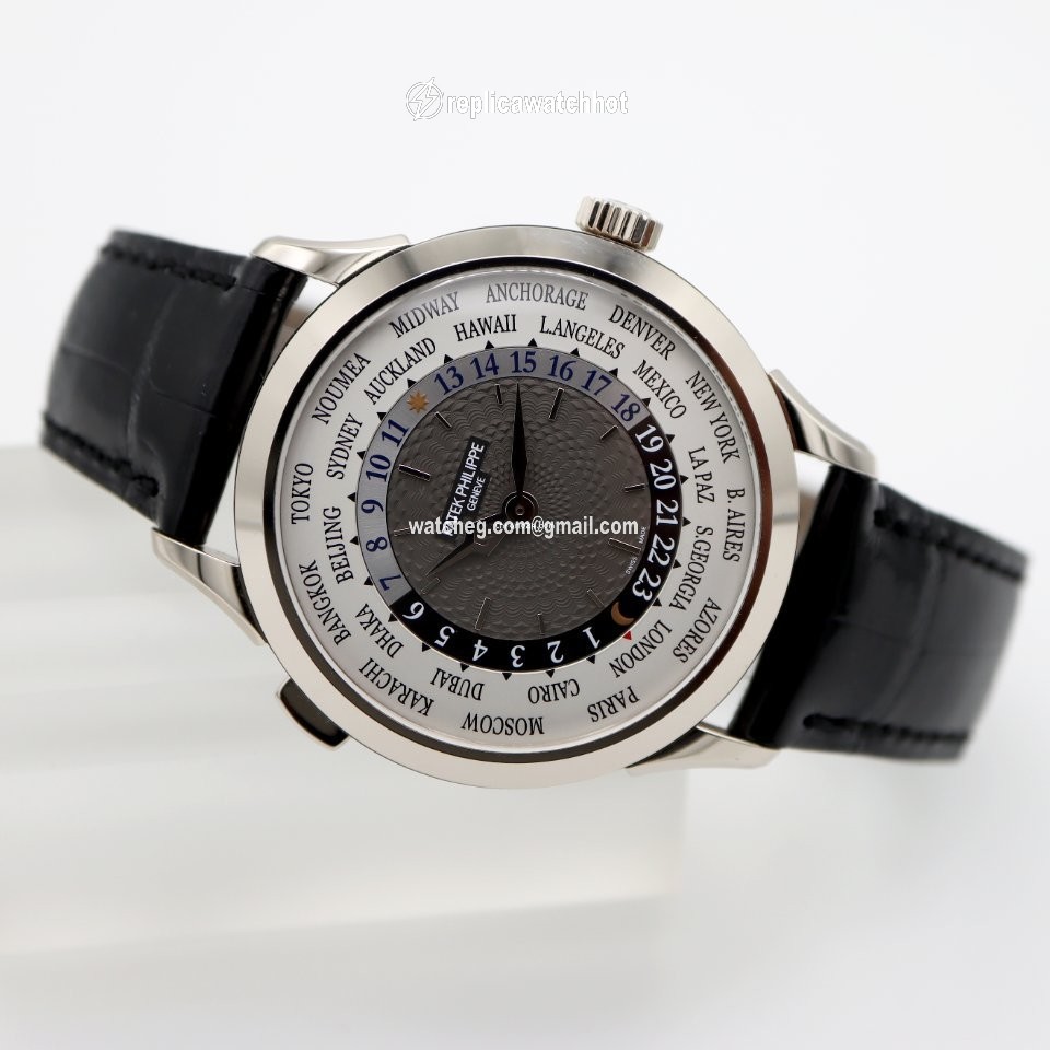 Patek Philippe World Time Mens watch Unisex Automatic White gold 5230G-014 3