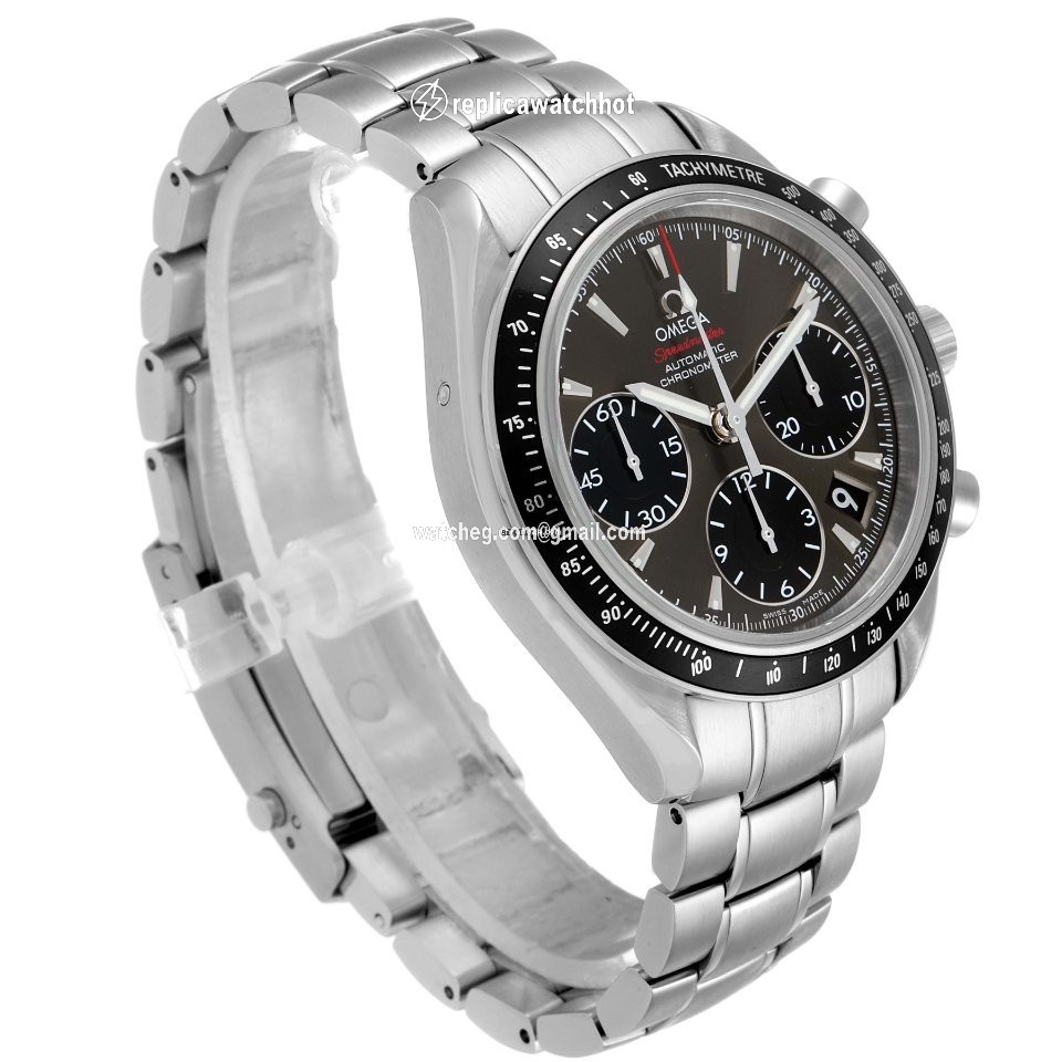 Omega Speedmaster Date Mens watch Unisex Automatic Steel 323.30.40.40.06.001 3