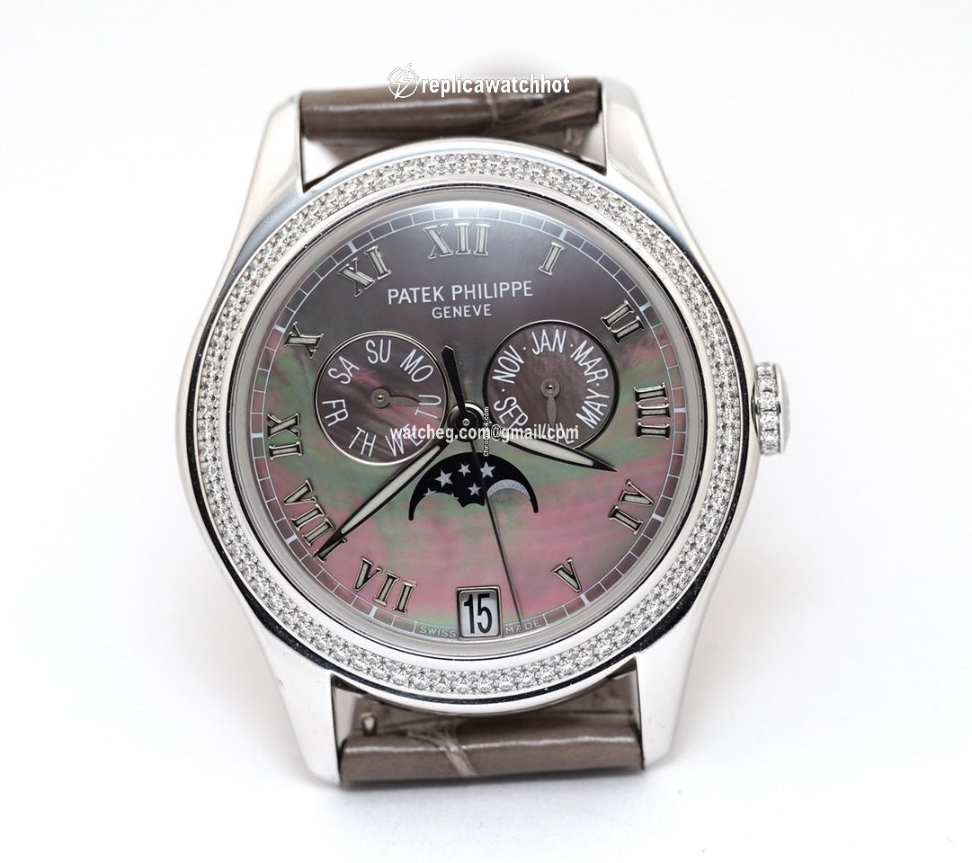Patek Philippe Annual Calendar Womens watch Automatic White gold 4936G-001 3