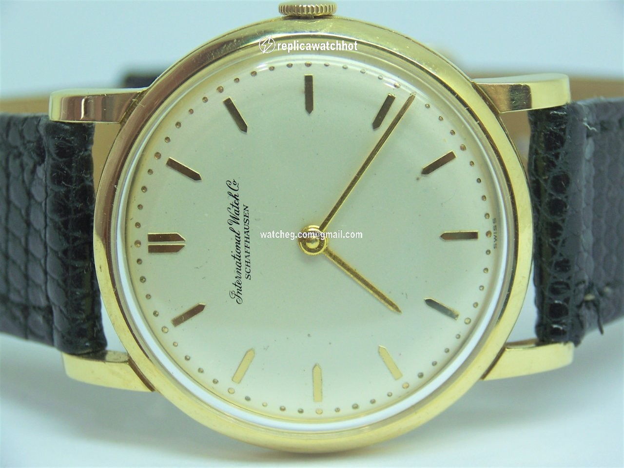 IWC Mens watch Unisex Manual winding Yellow gold R1205 3