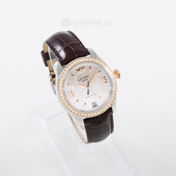 Glashtte Original Lady Serenade Womens watch Automatic Gold Steel 1-39-22-09-16-44 3