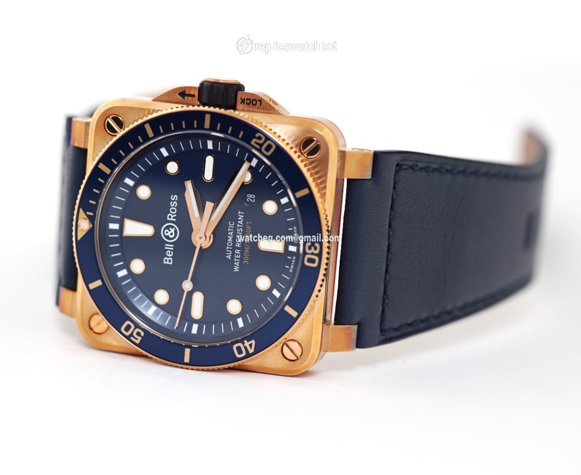 Bell & Ross BR 03 Mens watch Unisex Automatic Bronze BR0392-D-LU-BR SCA 3