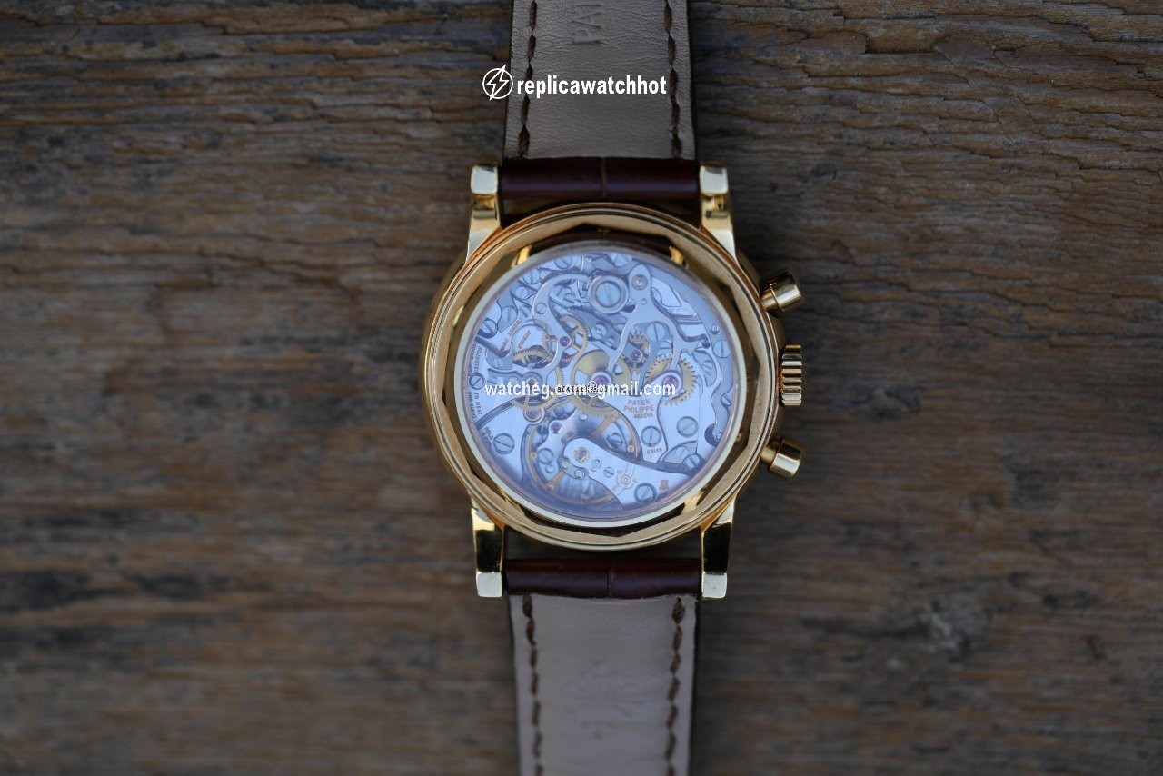 Patek Philippe Perpetual Calendar Chronograph Manual winding Rose gold 3970ER 3