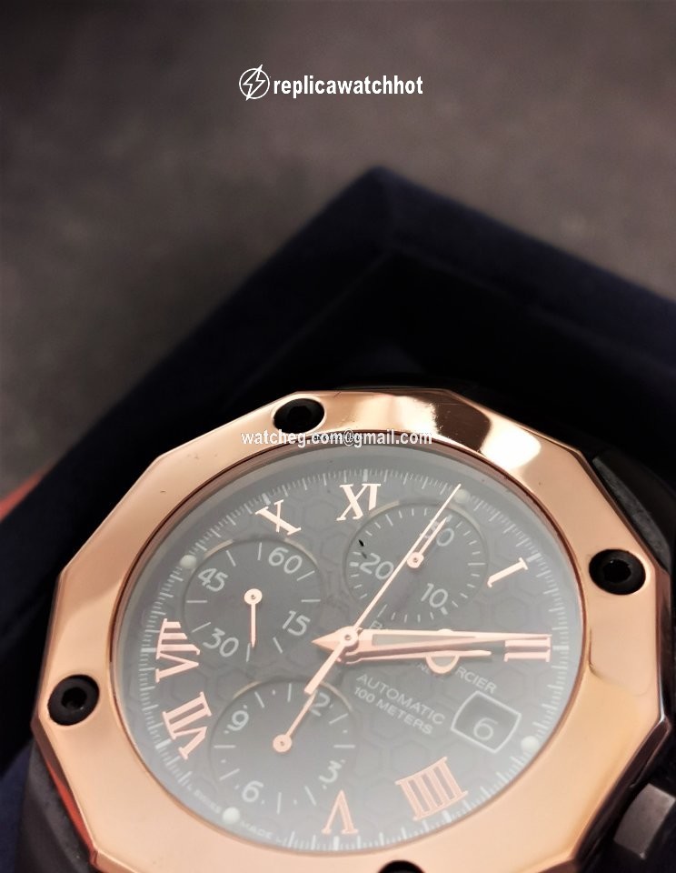 Baume & Mercier Riviera Mens watch Unisex Automatic Rose gold 8712 3