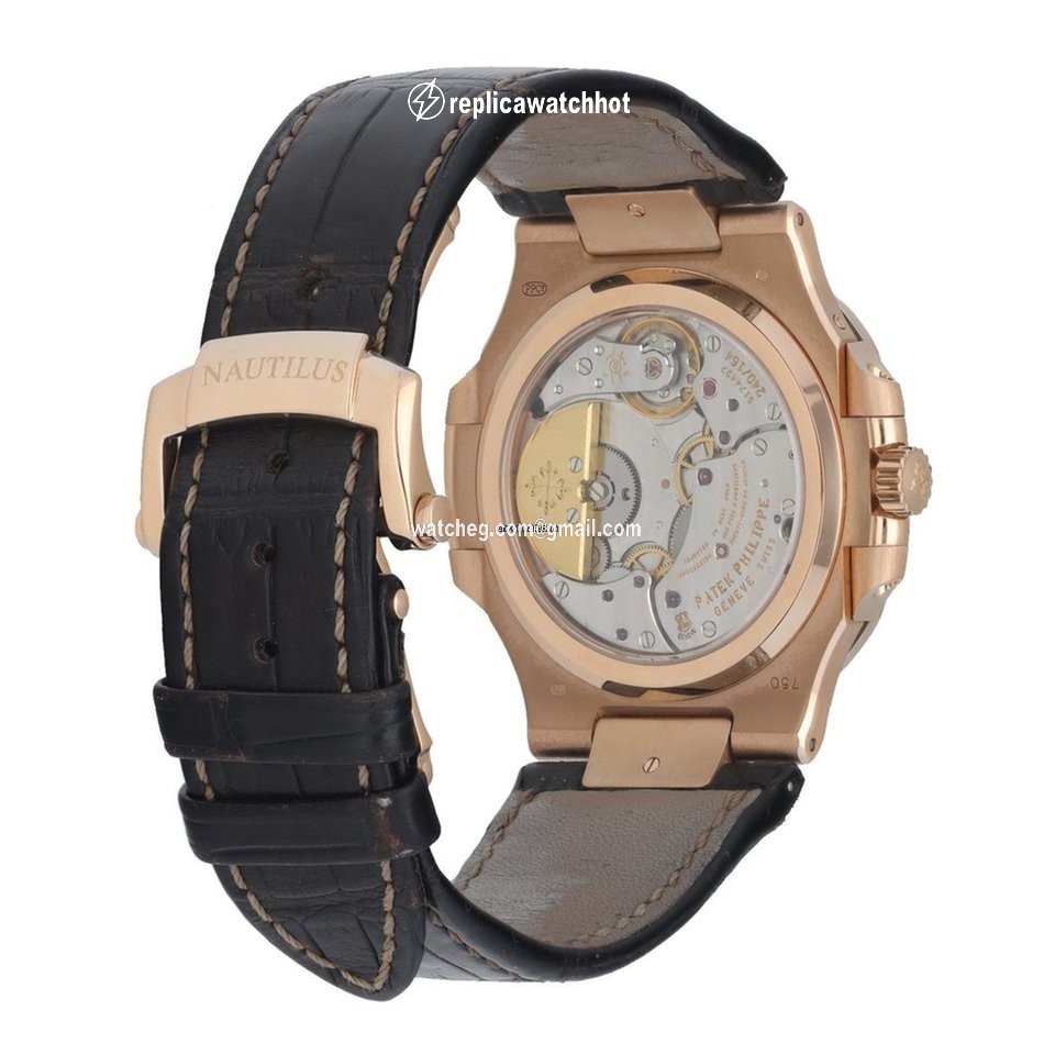 Patek Philippe Nautilus Mens watch Unisex Manual winding Rose gold 5712R 3