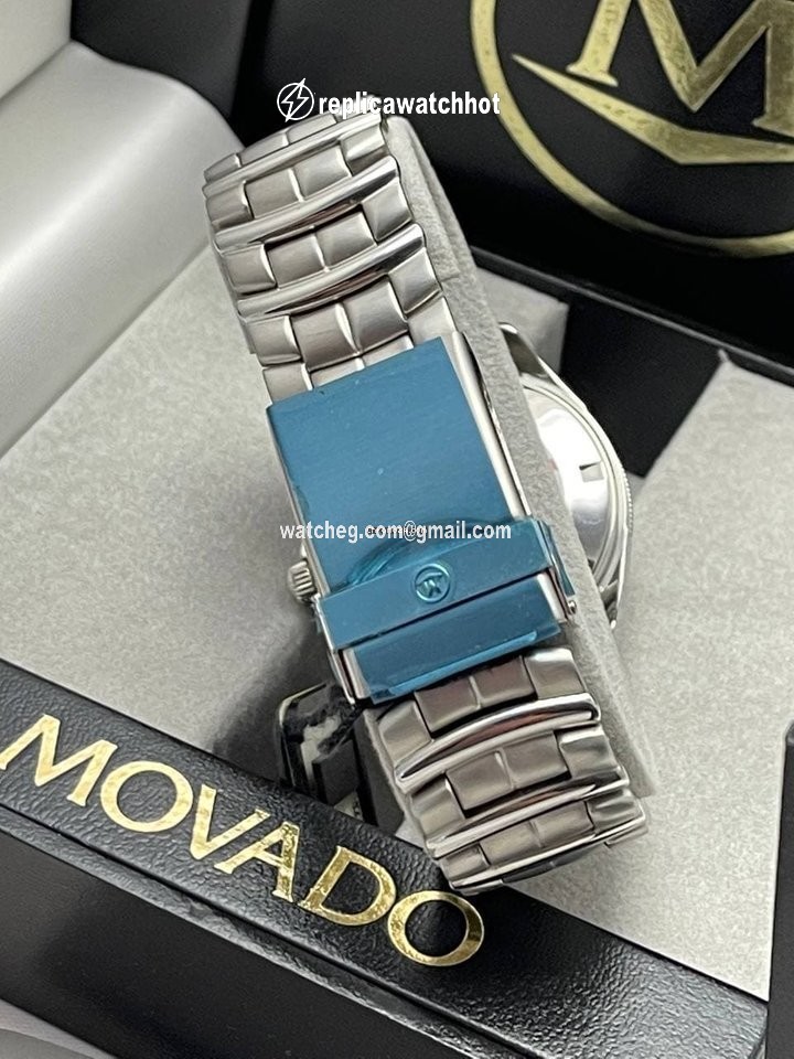 Movado Kingmatic Mens watch Unisex Automatic Steel 84-D7-877 ser. 3721235 3