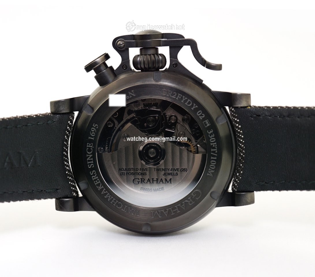 Graham Chronofighter Mens watch Unisex Automatic Steel 2CVAV.B19A 3