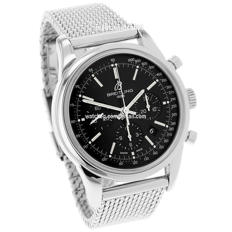 Breitling Transocean Chronograph Mens watch Unisex Automatic Steel AB015212.BA99 3