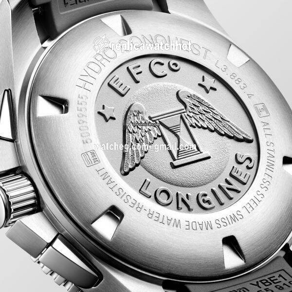 Longines HydroConquest Mens watch Unisex Automatic Steel L3.883.4.76.9 3