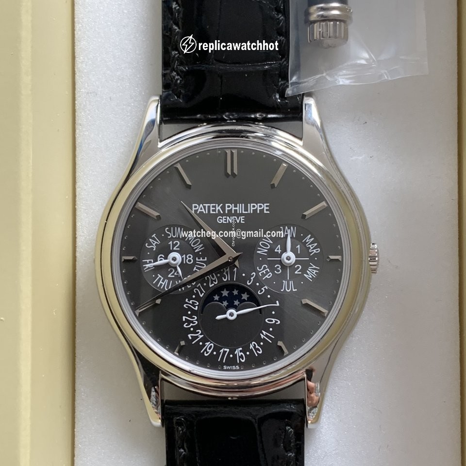Patek Philippe Perpetual Calendar Mens watch Unisex Automatic Platinum 5140P-017 3