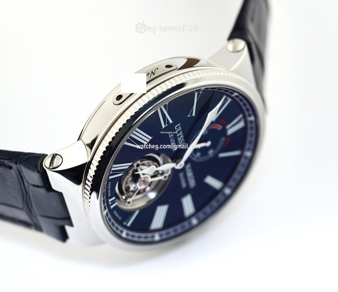 Ulysse Nardin Marine Tourbillon Mens watch Unisex Automatic Steel 1283-181 E3 3