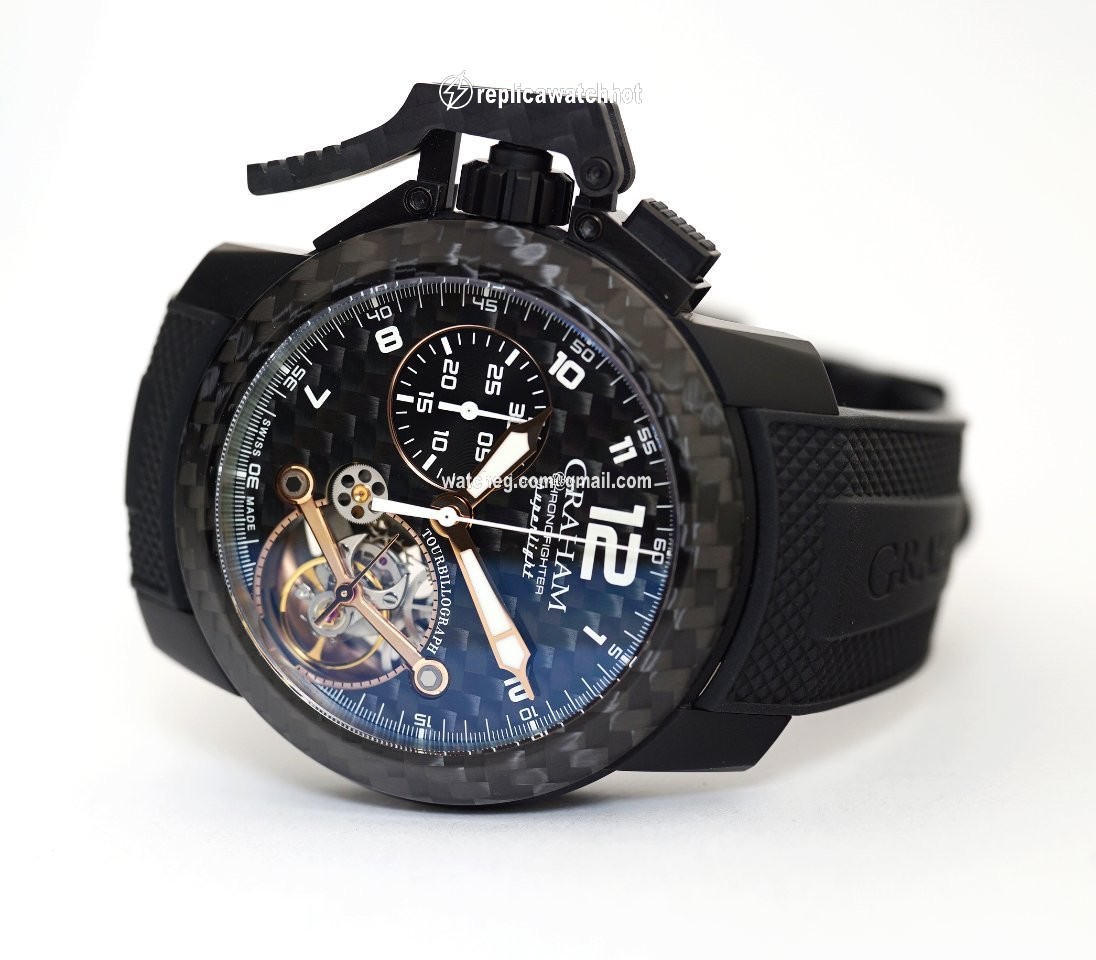 Graham Chronofighter Mens watch Unisex Automatic Carbon 2CCBK.B35A 3
