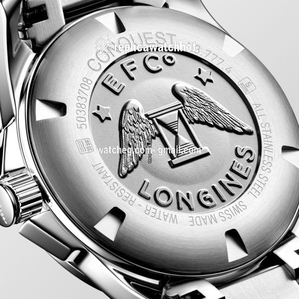 Longines Conquest Mens watch Unisex Automatic Steel L3.777.4.99.6 3