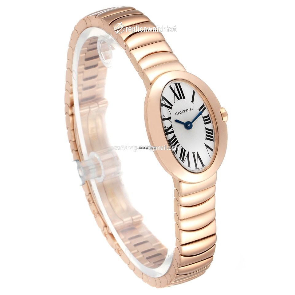 Cartier Baignoire Womens watch Quartz Rose gold W8000015 3