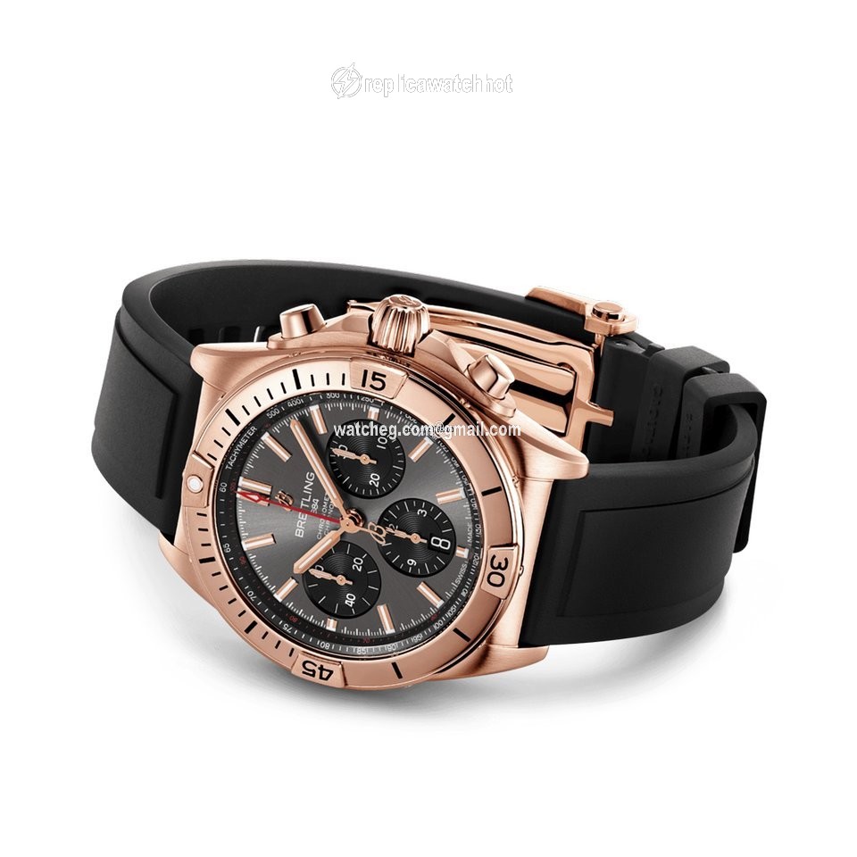 Breitling Chronomat Mens watch Unisex Automatic Red gold RB0134101B1S1 3