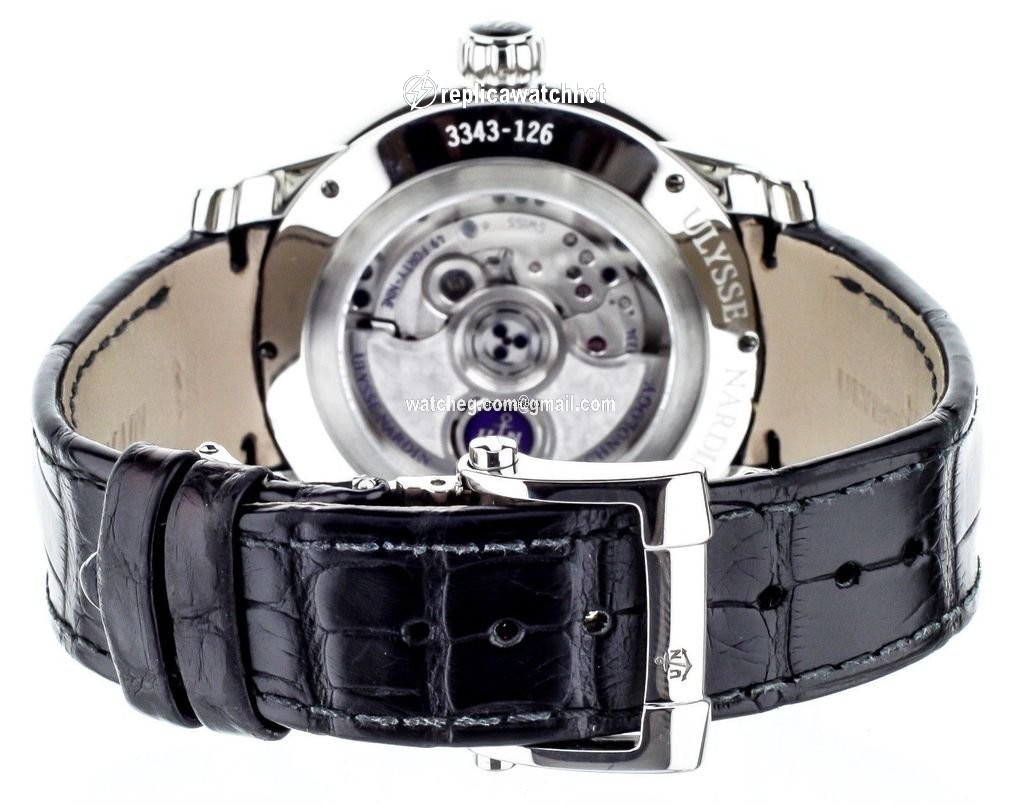 Ulysse Nardin Dual Time Mens watch Unisex Automatic Steel 3343-126 92 3