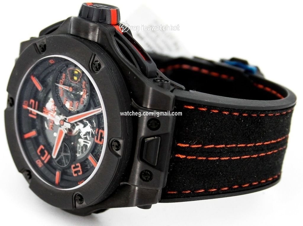 Hublot Big Bang Ferrari Mens watch Unisex Automatic Carbon 402.Q0.0113.WR 3