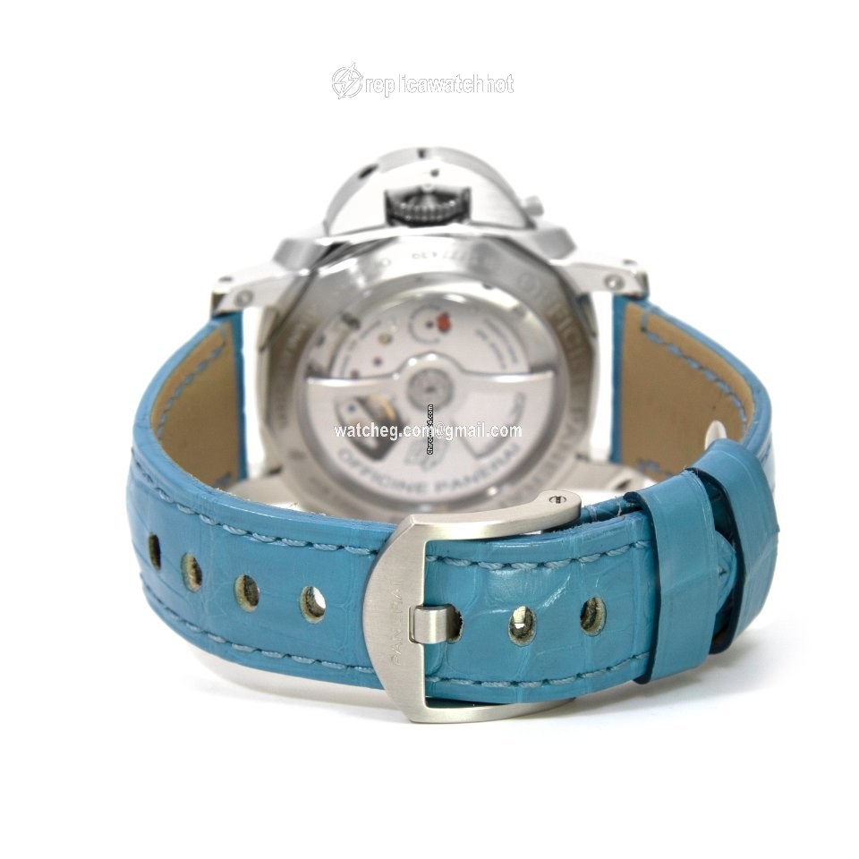 Panerai Luminor 1950 3 Days GMT Automatic Mens watch Unisex Automatic Steel PAM 00535 3