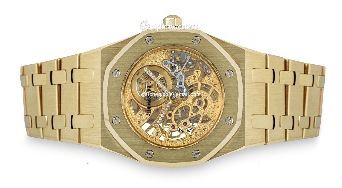 Audemars Piguet Royal Oak Mens watch Unisex Manual winding Yellow gold 14789BA 3