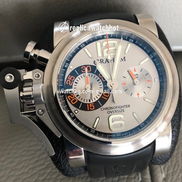 Graham Chronofighter Oversize Mens watch Unisex Automatic Steel 20VAS 3