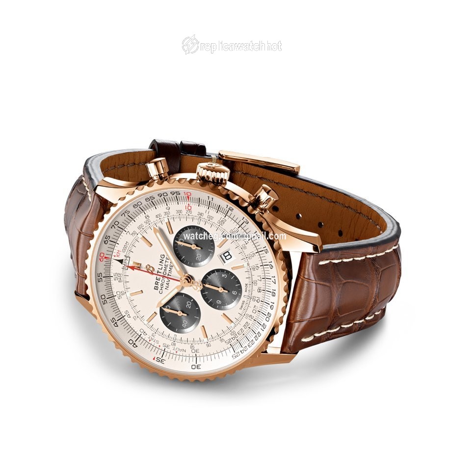 Breitling Navitimer 01 (46 MM) Mens watch Unisex Automatic Rose gold RB0127121G1P1 3