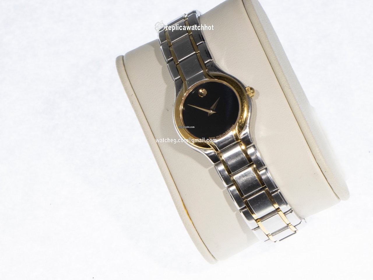 Movado Vizio Womens watch Quartz Gold Steel 4736250 3