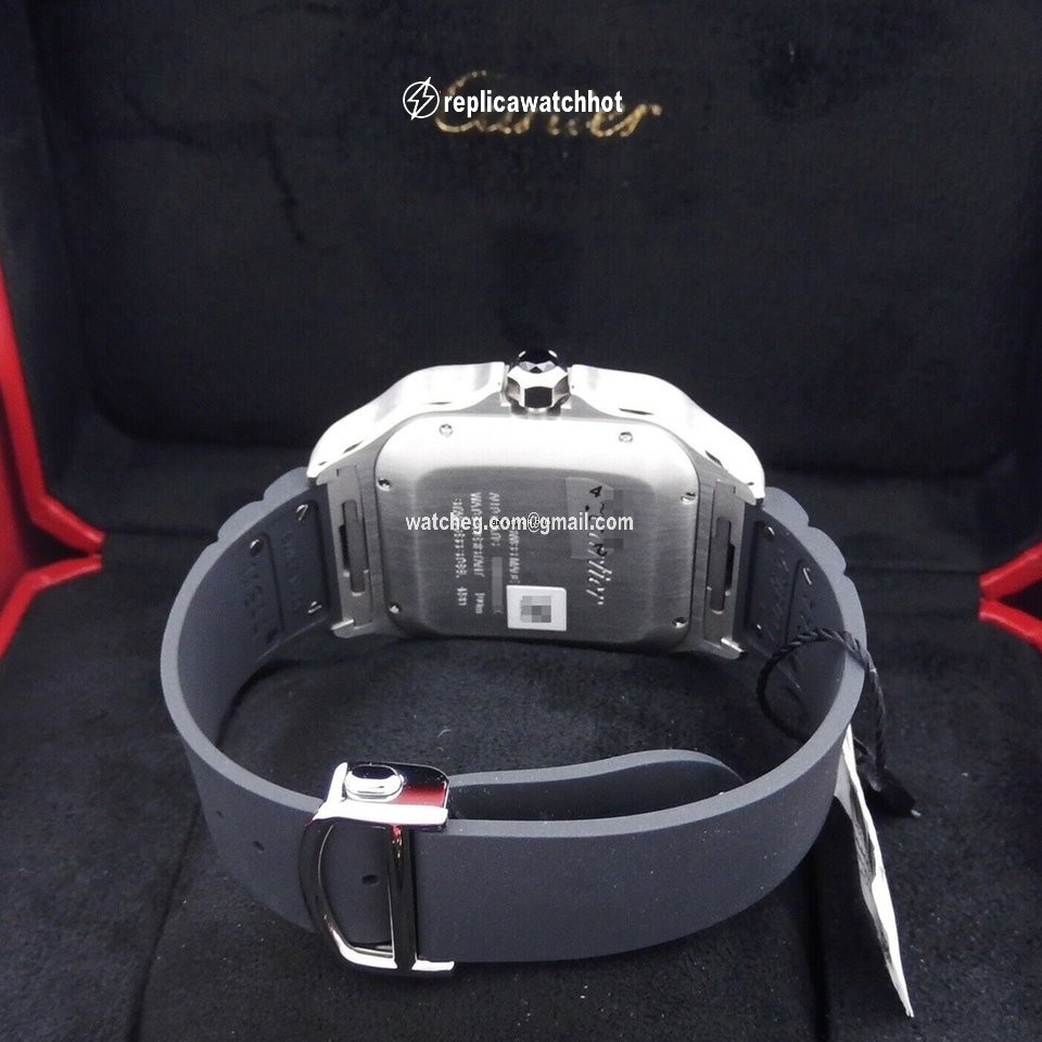 Cartier Santos Mens watch Unisex Automatic Steel WSSA0017 3