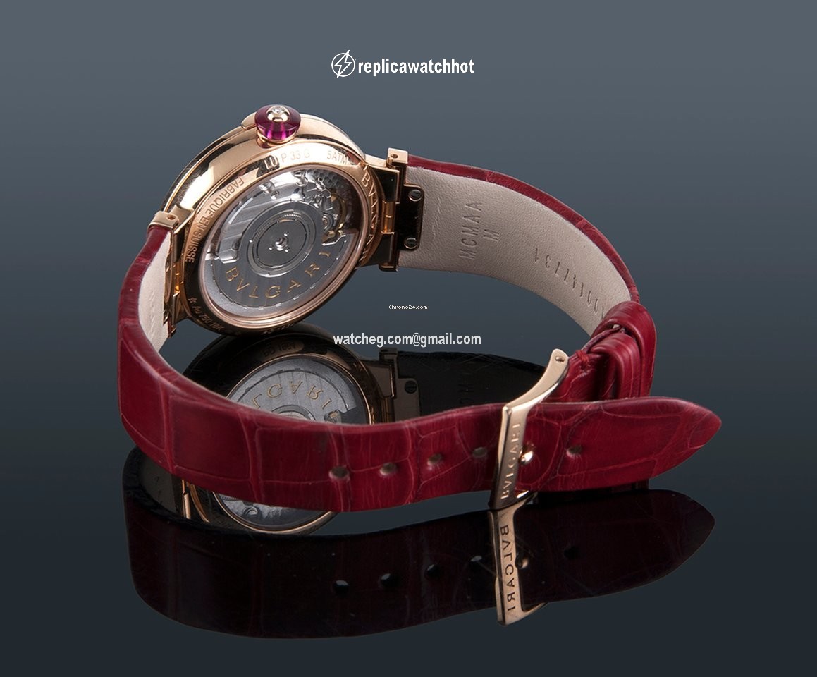 Bulgari Lucea Womens watch Automatic Rose gold LU P 33 G 3