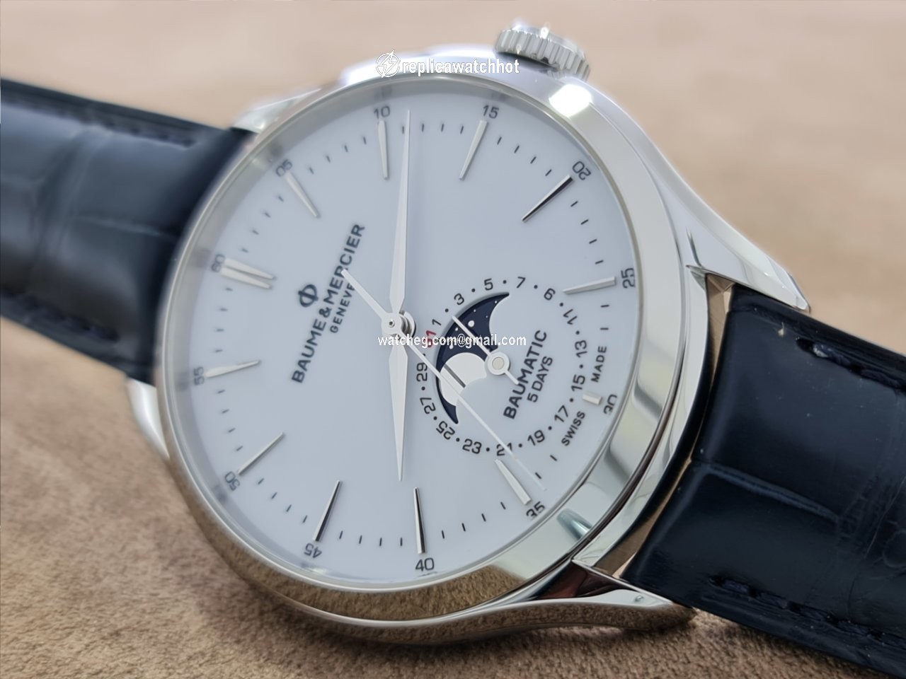 Baume & Mercier Mens watch Unisex Automatic Steel M0A10549 3
