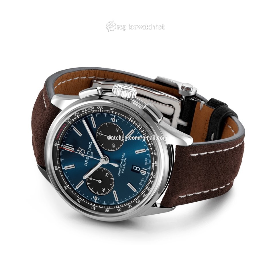 Breitling Mens watch Unisex Manual winding Steel AB0118221C1X1 3