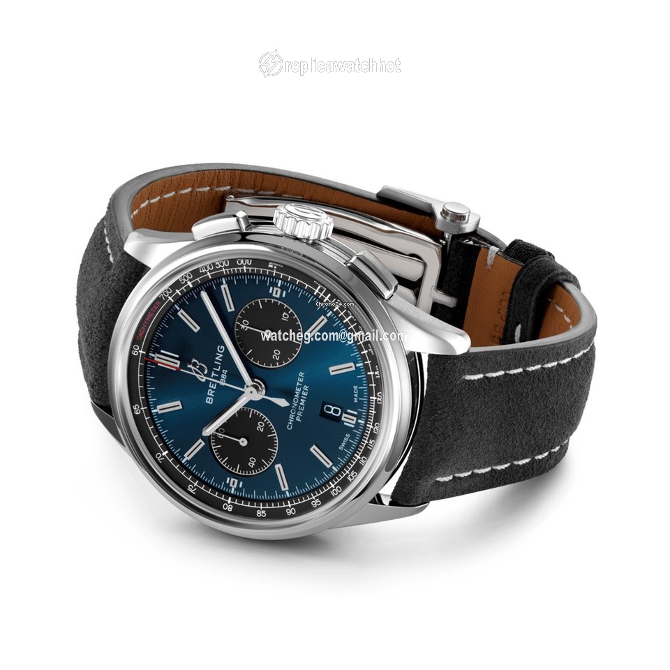 Breitling Mens watch Unisex Manual winding Steel AB0118221C1X3 3