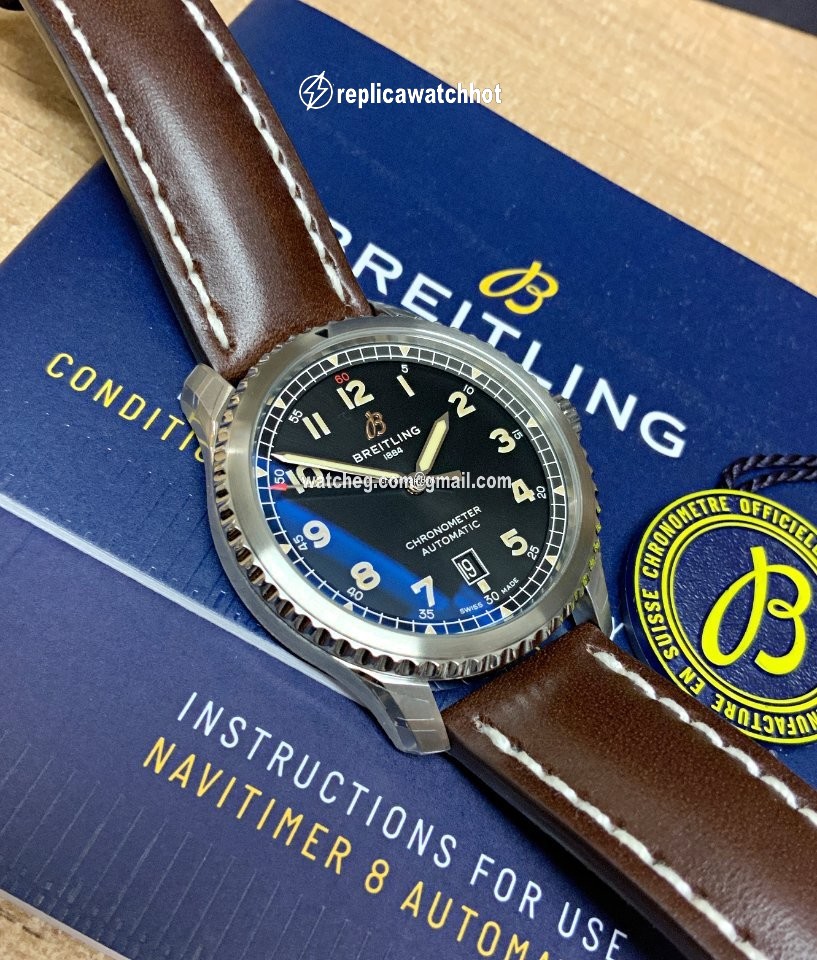 Breitling Aviator 8 Mens watch Unisex Automatic Steel A17315101B1X3 3