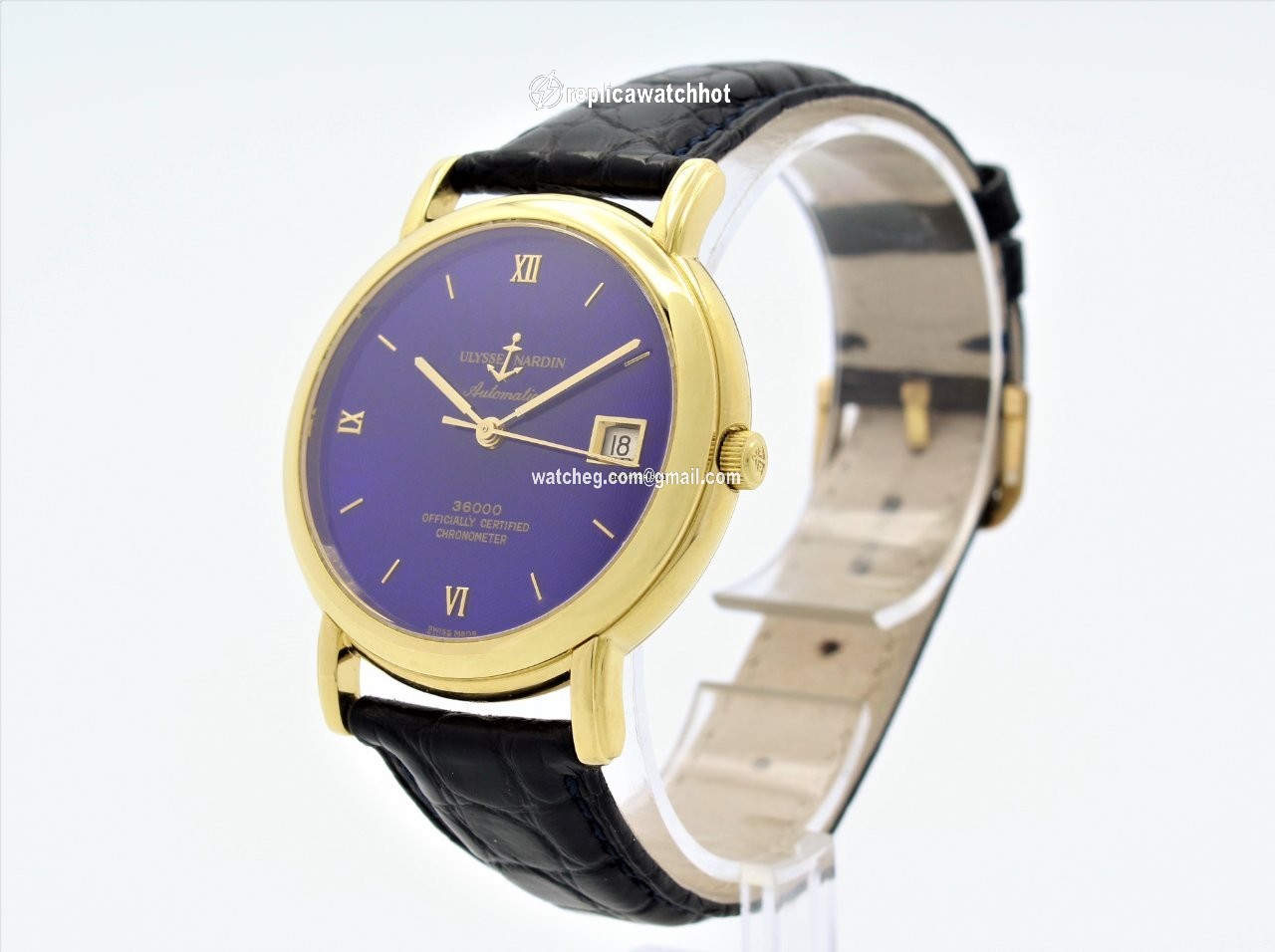 Ulysse Nardin San Marco Mens watch Unisex Automatic Yellow gold 117-22 3