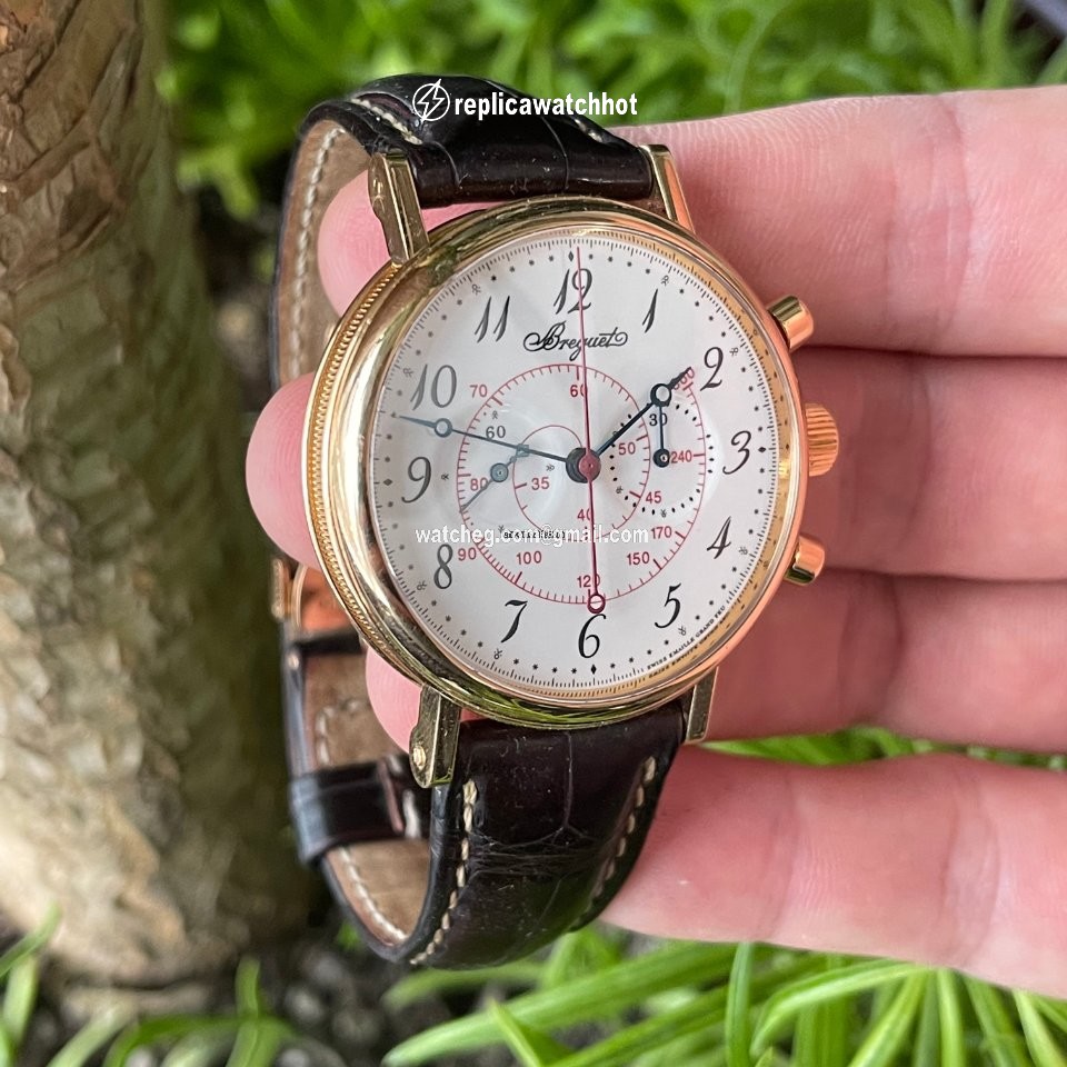 Breguet Classique Mens watch Unisex Manual winding Rose gold 5247BR 12 9V6 3
