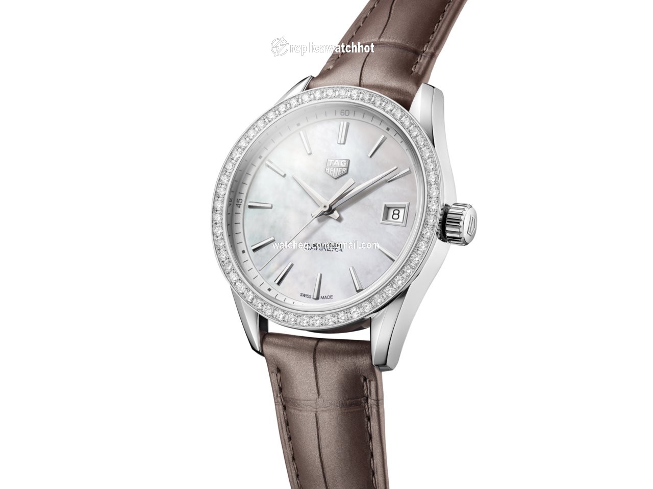 TAG Heuer Carrera Lady Womens watch Quartz Steel WBK1316.FC8258 3