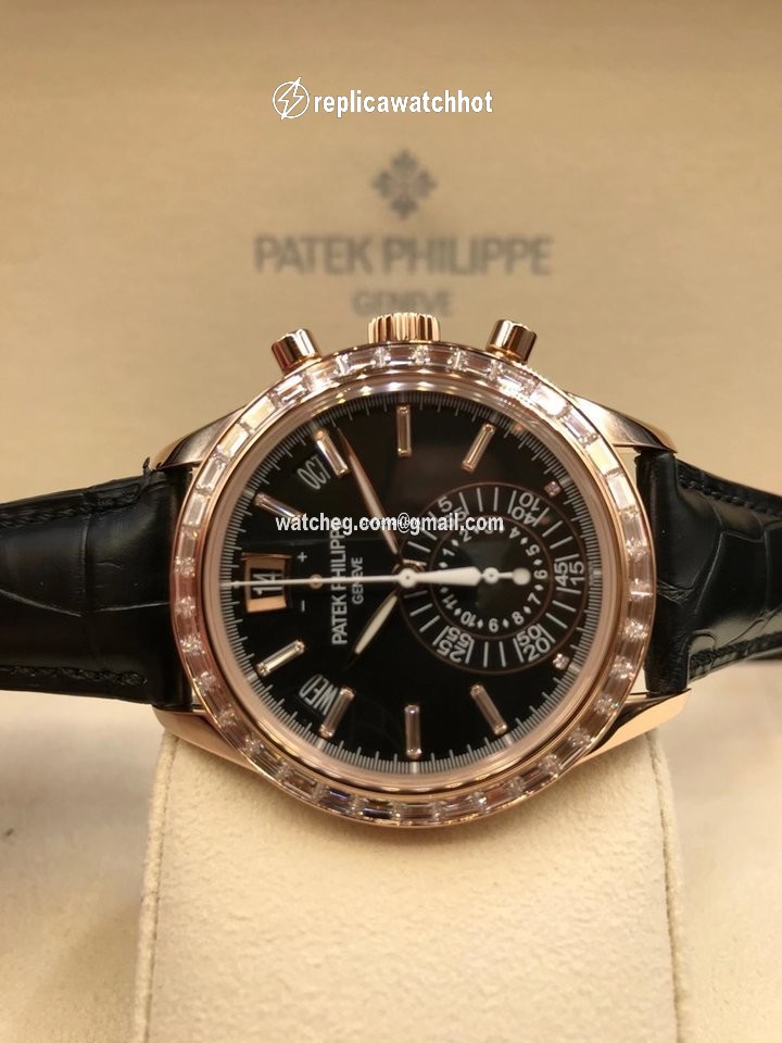 Patek Philippe Annual Calendar Chronograph Mens watch Unisex Automatic Rose gold 5961R-010 3